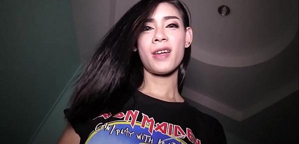  Ladyboy Ally Frottage and Handjob